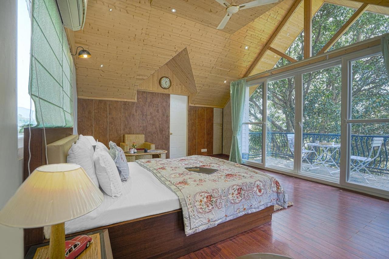 Saffronstays Woodpeckers Villa, Dehradun Rājpur エクステリア 写真