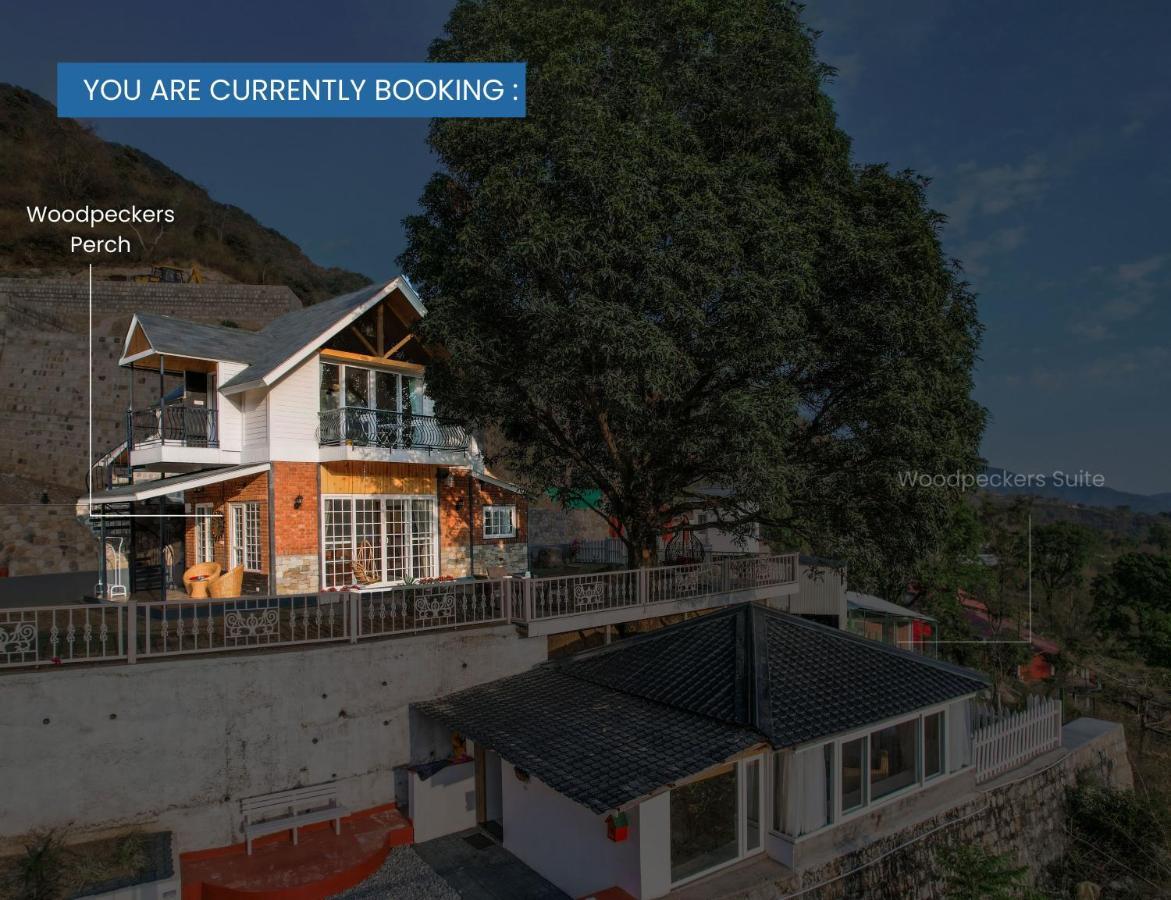 Saffronstays Woodpeckers Villa, Dehradun Rājpur エクステリア 写真